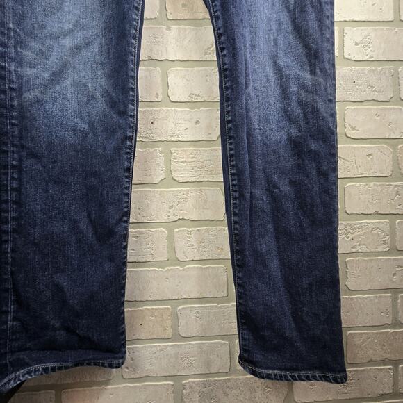Flint and Tinder Jeans Mens 33x32 Blue Wash Tapered Fit Made in USA Denim - Picture 4 of 9